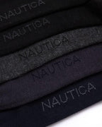 Nautica Mens Dress Socks - 5 Pack Breathable Comfort Stretch Crew-Length Work Socks for Men for Business Formal Wear (6-12.5)