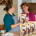 6 Pack Potpourri Simmer Kit 480g Christmas Stovetop Potpourri with Stickers Lemon Garden Scent Winter Natural Non Toxic Home Fragrance for Xmas Scent Stocking Stuffer Gifts