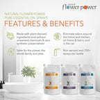 Air Freshener Spray Refills - Odor Eliminator w/Essential Oils - Home, Car & Fabric - Cruelty Free & Vegan - Variety Pack - Citrus & Spice, Lavender, Lemongrass - 3 x 16 fl oz