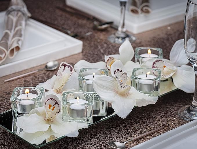 BOLSIUS Tea Lights Candles - Pack of 200 White Unscented Candle Lights with 6 Hour Burning Time - Tea Candles for Wedding, Home, Parties, and Special Occasions