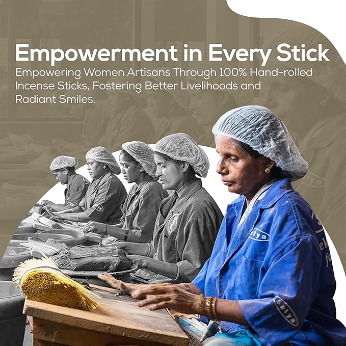 Satya White Sage Incense Sticks 250 gmx 4 Pack (1000 gm), Satya BNG (Bangalore) Insenses with Raajsee Incense Holder Bundle, Satya Nagchampa Natural Incense