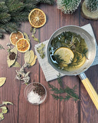 Simmering Potpourri, Potpourri Simmer Pot-Black Pepper, Bay Leaf, Orange Slices, and Sage Perfect House Warming Hostess Gift