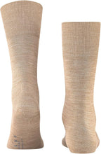 FALKE Men's Airport Dress Socks, Premium Merino Wool Cotton Blend, Sustainable Luxury, Eco-Friendly Business Casual, 1 Pair
