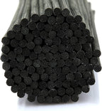 Reed Diffuser Sticks,7.5 Inch Natural Rattan Sticks,Diffuser Refills,Essential Oil Aroma Diffuser Replacements Sticks (Black Color)