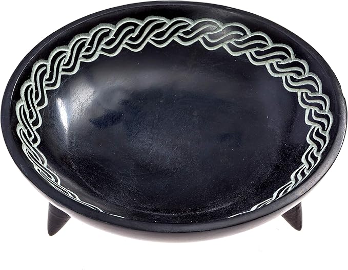 Palo Santo Smudge Kit with Soapstone Incense Holder and Beeswax Votive Candle - Incense Kit for Spiritual Cleansing, Home Fragrance, Witchcraft Supplies, Spiritual Gifts