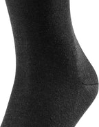 FALKE Men's Airport Dress Socks, Premium Merino Wool Cotton Blend, Sustainable Luxury, Eco-Friendly Business Casual, 1 Pair