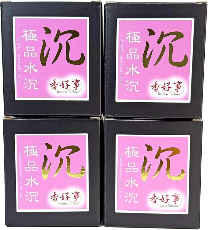 SZ ShinZuo Agarwood Incense Coils (3-3.5hrs, 48pcs) - Taiwan Incense Style- Basic Agarwood Level, for Religious Practices, Meditation, Yoga, Prayer. Daily Use (4)