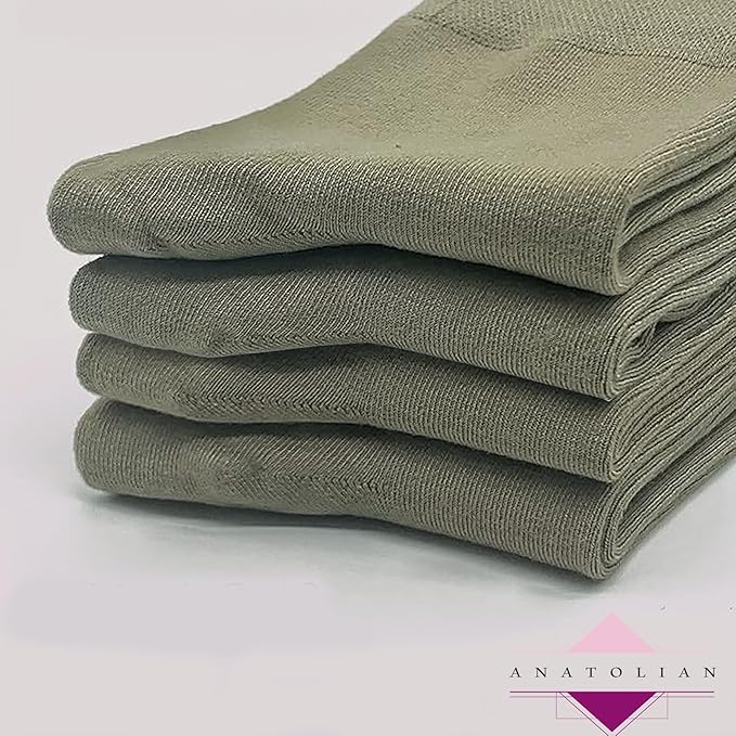 anatolian DRESS SOCKS Natural Comfortable Soft Classy - Made In TURKEY for Men Women Dress or Casual Footwear