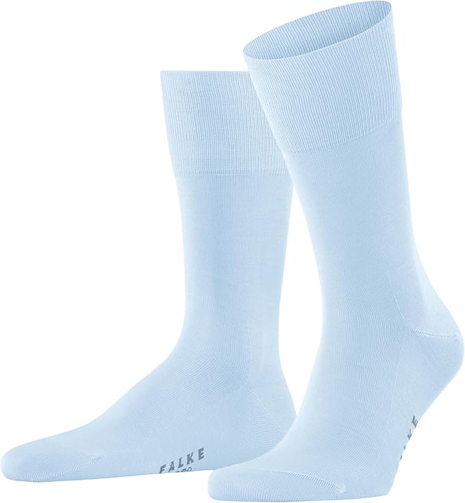 FALKE Men's Tiago Dress Socks, Sustainable Cotton, Crew, 1 Pair