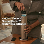 Homedics SereneScent Amalfi Bliss, Floral & Fresh Home Fragrance Oil, 120 ml, for use with Homedics SereneScent Waterless Diffuser (ARMH-970/973), Clean & Natural, up to 100% USDA Biobased