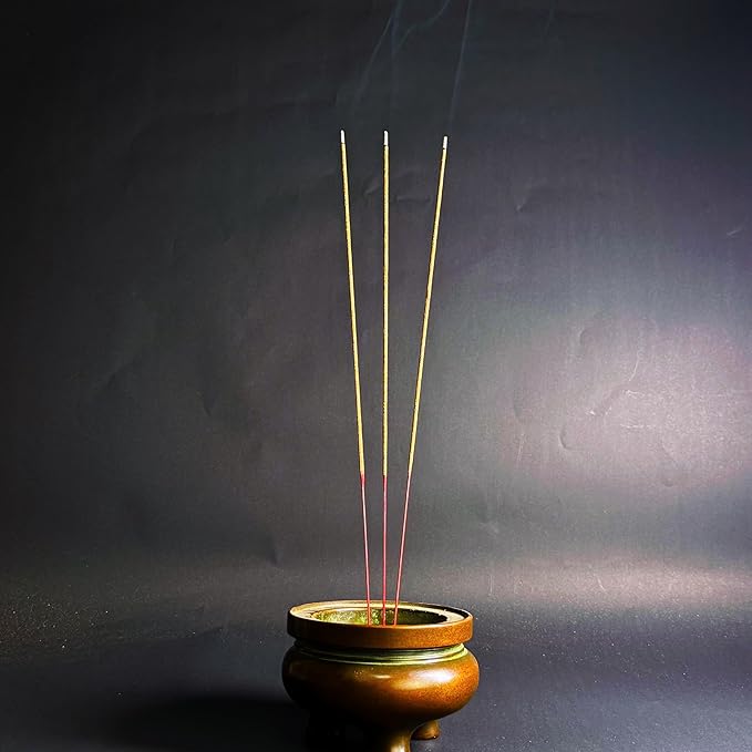 Taiwan Classic Ritual Incense Scent - Incense Joss Sticks (30cm, 300g, 400 Sticks) - Taiwan Traditional Bamboo Sticks for Religious, Thin & Less Smoke (1)
