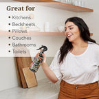 Vilara US Room Spray Freshener – Long-Lasting Luxury Perfume Scent, Linen & Fabric Spray for Bedding, Furniture, Home & Bedroom Aromatherapy – 16.9 fl oz (Rose)