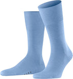FALKE Men's Airport Dress Socks, Premium Merino Wool Cotton Blend, Sustainable Luxury, Eco-Friendly Business Casual, 1 Pair