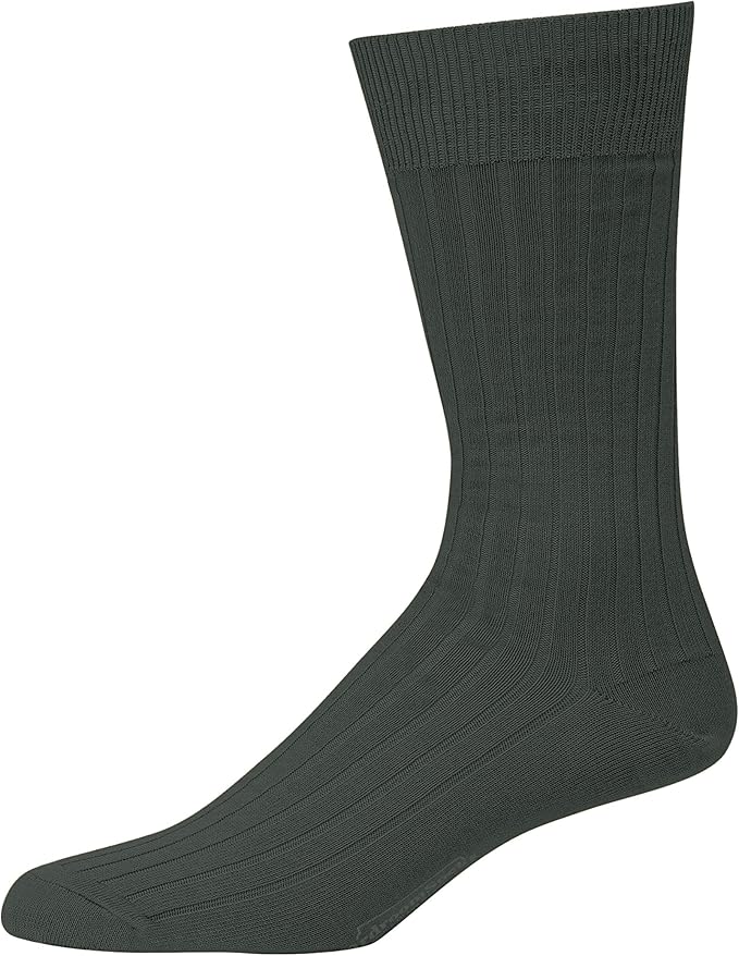 Cotton Dress Socks for Men – Comfortable Men’s Executive Socks – Classic Mid-Calf Dress Socks by Boardroom Socks
