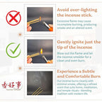 LaoShan Sandalwood Incense Joss Sticks (30cm, 300g, 400 Sticks) - Taiwan Traditional Bamboo Sticks for Religious, Thin & Less Smoke (1)