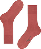 FALKE Men's Airport Dress Socks, Premium Merino Wool Cotton Blend, Sustainable Luxury, Eco-Friendly Business Casual, 1 Pair