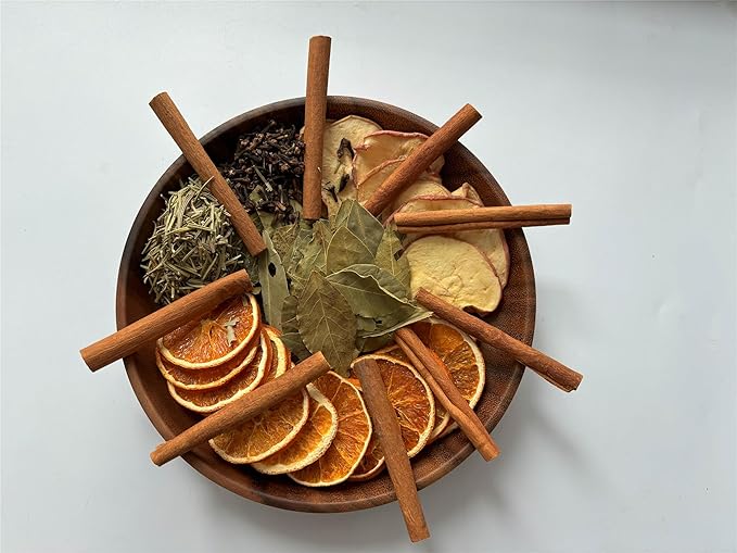 Simmering Potpourri- Apple, Orange, Clove, Cinnamon, Rosemary & Bay Leaf, Fall Scents Fragrance Stovetop Potpourri, Perfect Christmas Blend House Warming Hostess Gift (Abundance)