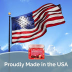 Clear Air Odor Eliminator Gel Beads - 12 oz, Pack of 2 - Air Freshener Made with Essential Oils - Eliminates Odors in Bathrooms, Cars, Boats, RVs & Pet Areas - Apple Cinnamon Scent