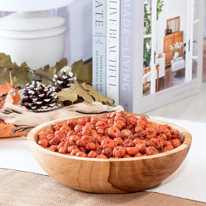 ANDALUCA Natural Vase Fillers | Fall Fragrance Scented Putka Pods Potpourri Home Décor (Putka Pods)