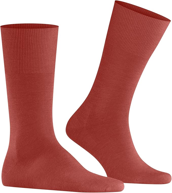 FALKE Men's Airport Dress Socks, Premium Merino Wool Cotton Blend, Sustainable Luxury, Eco-Friendly Business Casual, 1 Pair
