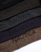 Nautica Mens Dress Socks - 10 Pack Breathable Stretch Crew-Length Work Socks for Men for Business Formal Wear (Sizes: 6-12.5)