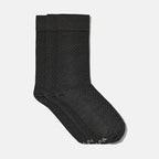 VRD Men’s Dress Socks, Bamboo 5-Pack Mens Socks, Mid Calf Length, Crew Socks Gift for Men Shoe Size 8-13