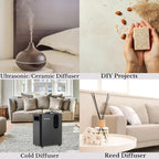 Hotel Diffuser Oil Inspired by 5-Star Hotel Scent - 500 ml 16.9 fl oz - Fragrance Oil Blend Jasmine, Bergamot & Fresh Marine Notes for Aromatherapy Diffusers and Humidifiers - Cabana