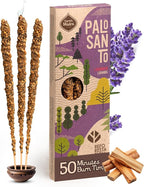 22- Piece Palo Santo Incense Sticks Bundle – Sandalwood (9”), Lavender (6.7”), & Ritual Self-Love (9”), Organic, Non-Toxic & Eco-Friendly, Wild-Harvested & Aromatic, 50-60 Min Burn Time