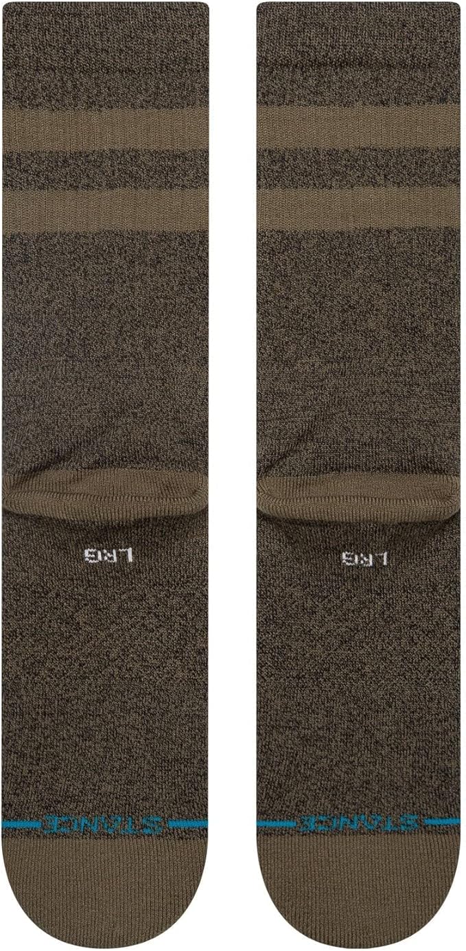 Stance Casual Cotton Crew Joven Socks 3-Pack, Cotton Blend and Cushioning Arch Support