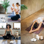 6.7 "Ceramic Incense Burner for Incense/Coil,Wavy Base with Brass -Incense Holder for Sticks,with Ash Catching Bowl for Meditation Yoga and Home Decoration (White)