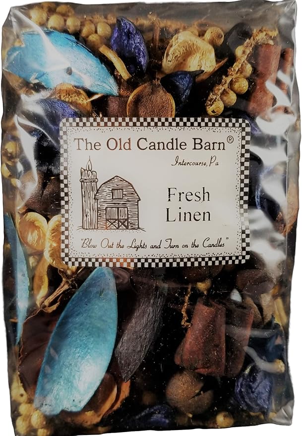 Fresh Linen Potpourri - Perfect For Spring, Summer, Fall, and Winter Decoration or Bowl Filler