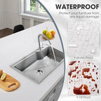 Shelf and Drawer Liner, Kitchen Cabinet Liners Non-Adhesive Non-Slip Waterproof Washable Mats, Protect Dresser Shelves, White, 24 in X 30 FT