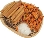 Potpourri Simmer Pot Kit - Lily, Cinnamon Sticks, Clove and Spicy Vanilla Salt, Fall Scents Fragrance Stovetop Potpourri, Perfect Christmas Blend House Warming Hostess Gift(Autumn Spice)