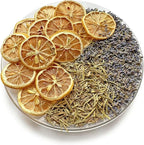 Potpourri Simmering, Happiness Simmer Pot Dried Lemon Slices, Rosemary & Lavender, Summer & Spring Stovetop Potpourri Kits for Home Housewarming Gift