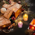 20 Packs Scented Aromatherapy Candle with 10 Fragrances, 1.8 Oz Soy Votive Candle for Home Decoration, Candle Gifts Baskets for Christmas Thanksgiving Anniversary