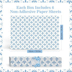 SCENTORINI Linen Scented Drawer Liners, 6 Sheets Fragrant Paper Liners Non-Adhesive Paper Sheets for Home Closet, Dresser Drawers, for Home Fragrance