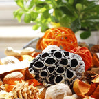 Qingbei Rina Fall Potpourri Bags,Burnt Orange Scented Potpourri Bowl Filler,Thanksgiving Decorative Dried Flower,Home Fragrance, Harvest Autumn Bathroom Decor,10 oz