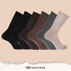DOCKERS Men's Performance Socks - 3-Pairs and 6-Pairs Athletic and Dress Crew Socks for Men