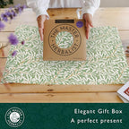 Fragrant Scented Drawer Liners in a William Morris Inspired Design | Pack of 5 Sheets | Contains Essential Oils | Made in The UK (Lavender)