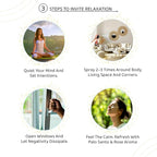 Sacred Element's Palo Santo & Rose Room Spray | Natural Purifying Mist for Energy Clearing, Negativity Release, Spiritual Balance & Aromatherapy | 3.38 Fl Oz / 100ml Non-Toxic Air Freshener