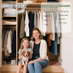 Cedar Blocks for Clothes Storage 80Pcs, Cedar Ball and Chips for Closets and Drawers,Natural Cedarwood for Closets, Fresh Scented Sachets