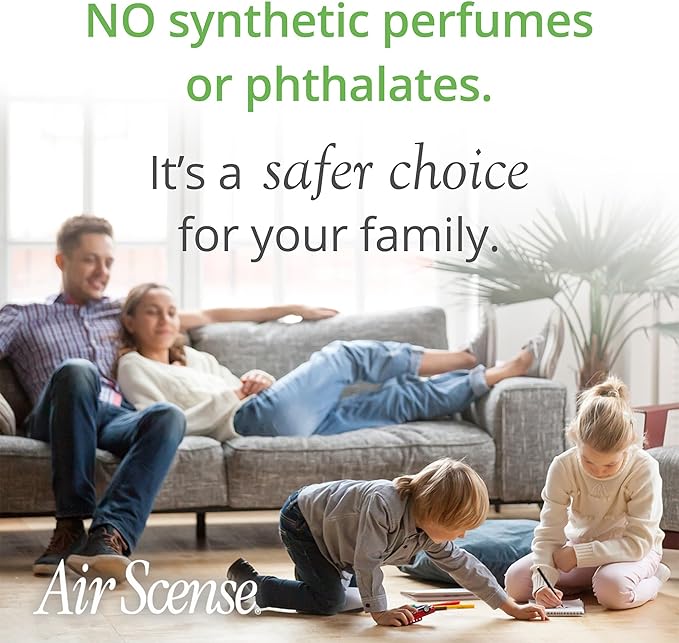 Air Scense Essential Oil Air Freshener - Lime Scent - Non-Aerosol - 7 fl oz | Refreshing, Long-Lasting Scent | Eco-Friendly | Exceptional Value