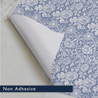 Lavender Scented Drawer Liners in a Blue William Morris Design | Pack of 5 Folded Sheets | Contains Lavender Essential Oils | Made in The UK.
