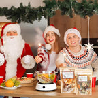 6 Pack Potpourri Simmer Kit 480g Christmas Stovetop Potpourri with Stickers 3 Combinations Winter Holiday Natural Non Toxic Home Fragrance for Xmas Scent Stocking Stuffer Gifts