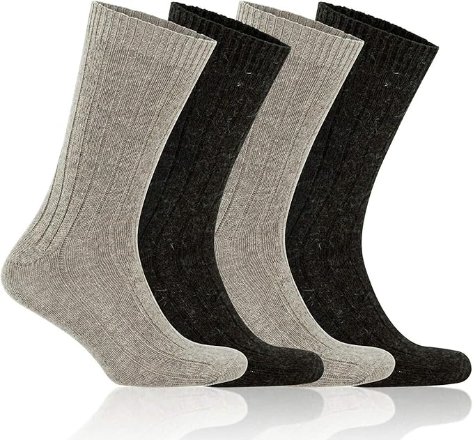 anatolian Alpaca Wool Socks Low Calf for Men Women - Warm Comfortable Everyday Casual Dress Socks
