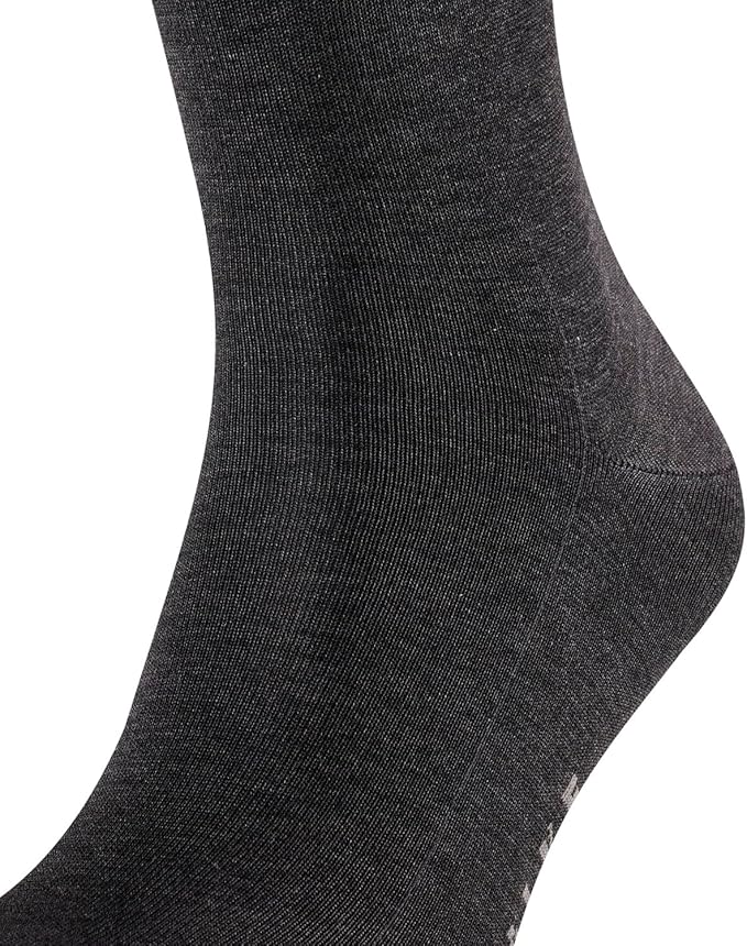 FALKE Men's Tiago Dress Socks, Sustainable Cotton, Crew, 1 Pair