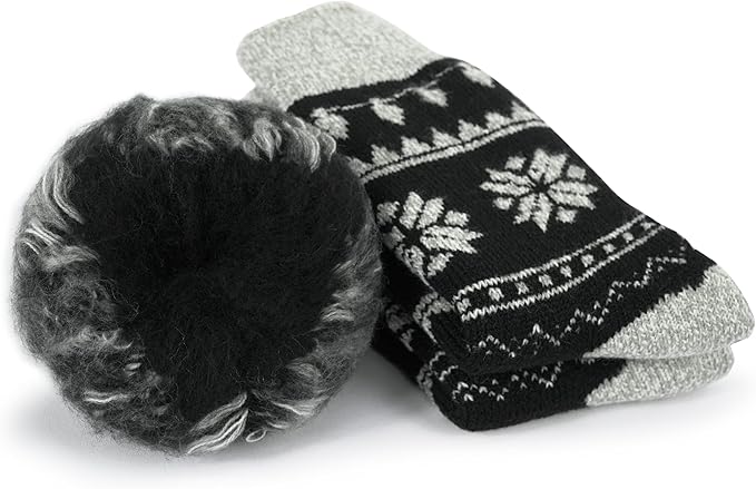 BomKinta Thermal Socks Men - Winter Warm Socks for Cold Weather Crew Socks - Cozy Soft Thick Christmas Boot Socks Size 7-11