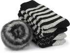 BomKinta Thermal Socks Men - Winter Warm Socks for Cold Weather Crew Socks - Cozy Soft Thick Christmas Boot Socks Size 7-11