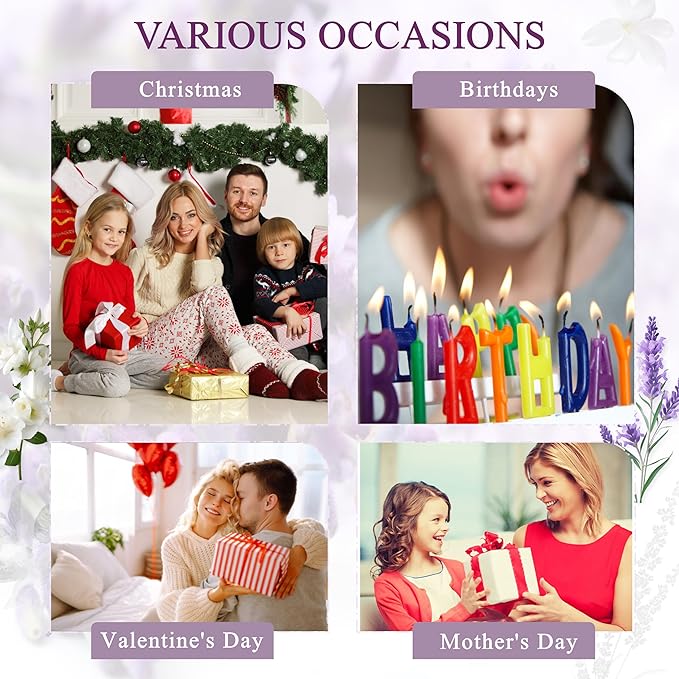 ACITHGL 36 Pcs 4oz Mini Mason Jar Candles Small Scented Candles Bulk Aromatherapy Ideal Souvenir Favors for Wedding Birthday Party (Freesia, Lavender, Jasmine, Pink)