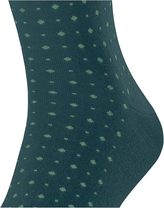 FALKE Men's Tiago Dress Socks, Sustainable Cotton, Crew, 1 Pair